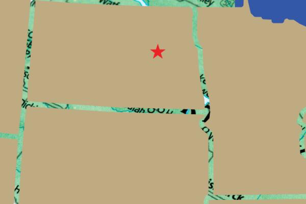 Map of Lakota, North Dakota