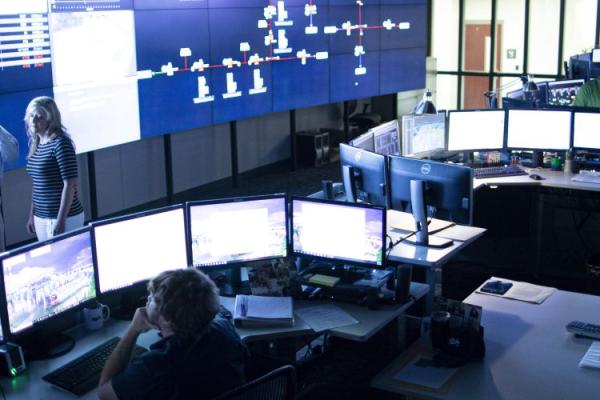 Control room at EPB Chattanooga