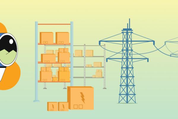 Image of interconnected power lines