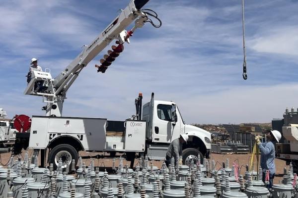 Provo electric workers.