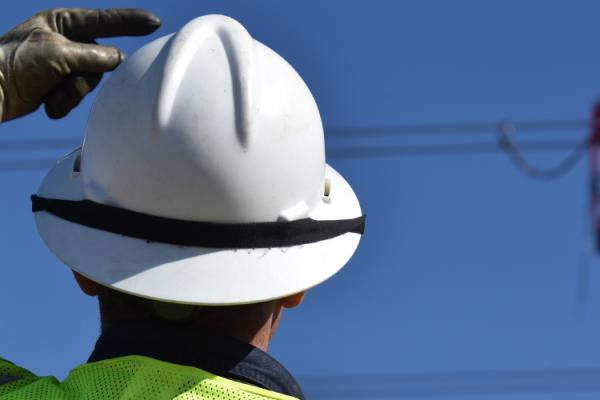 Public power line workers