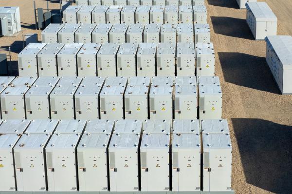 Battery storage complex in Northern Wasco County PUD