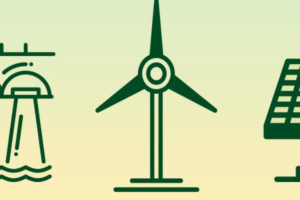 icons of renewable generation resources