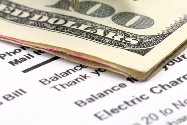 Money on electric bill