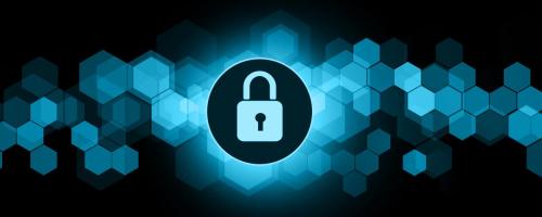 padlock over hexes