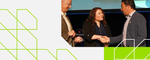 People shaking hands