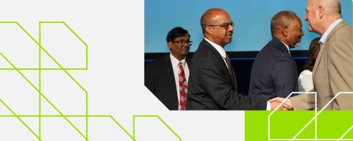 People shaking hands