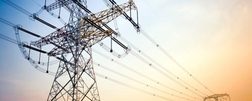 transmission towers