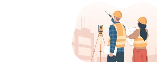 Surveying work