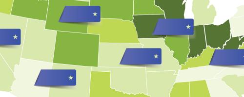 US map inset