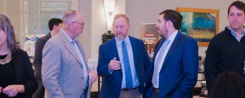 Attendees at the 2026 APPA Legislative Rally talking with each other