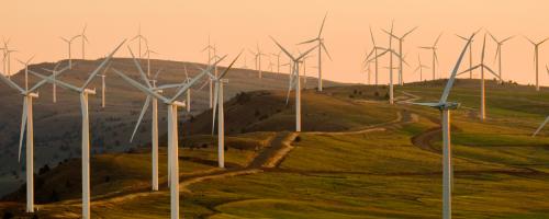 wind turbines