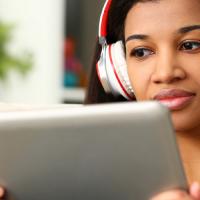 taking a webinar